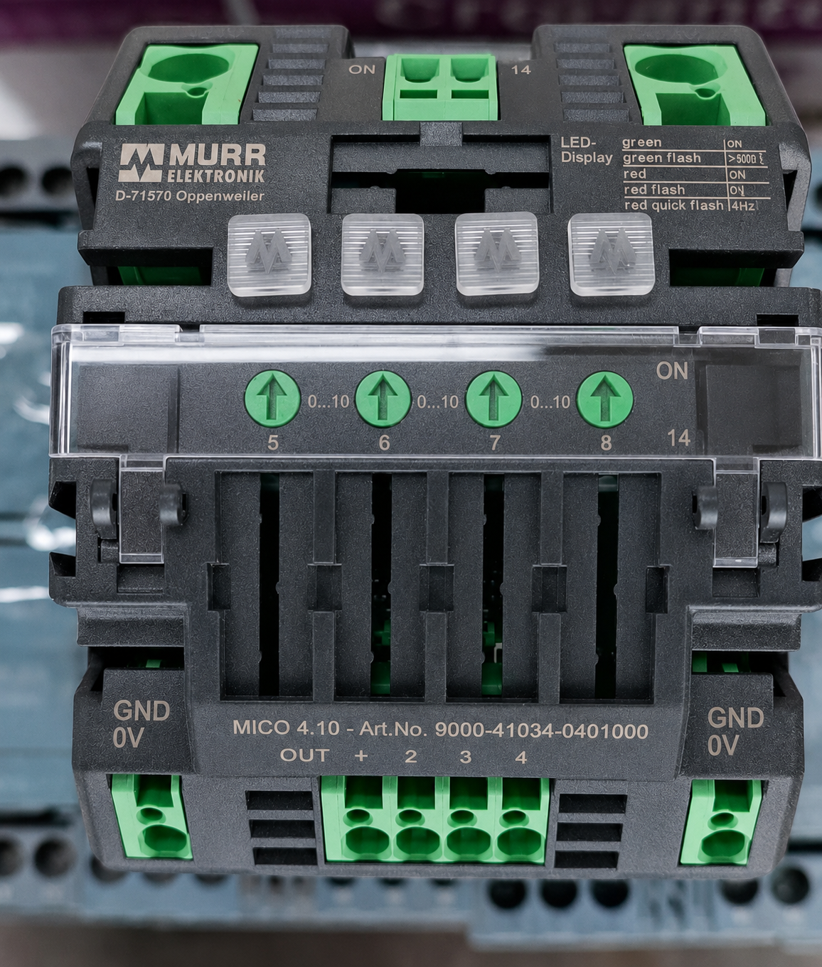 Módulo de protección electrónica 24V DC, 4 canales (MICO 4.10)